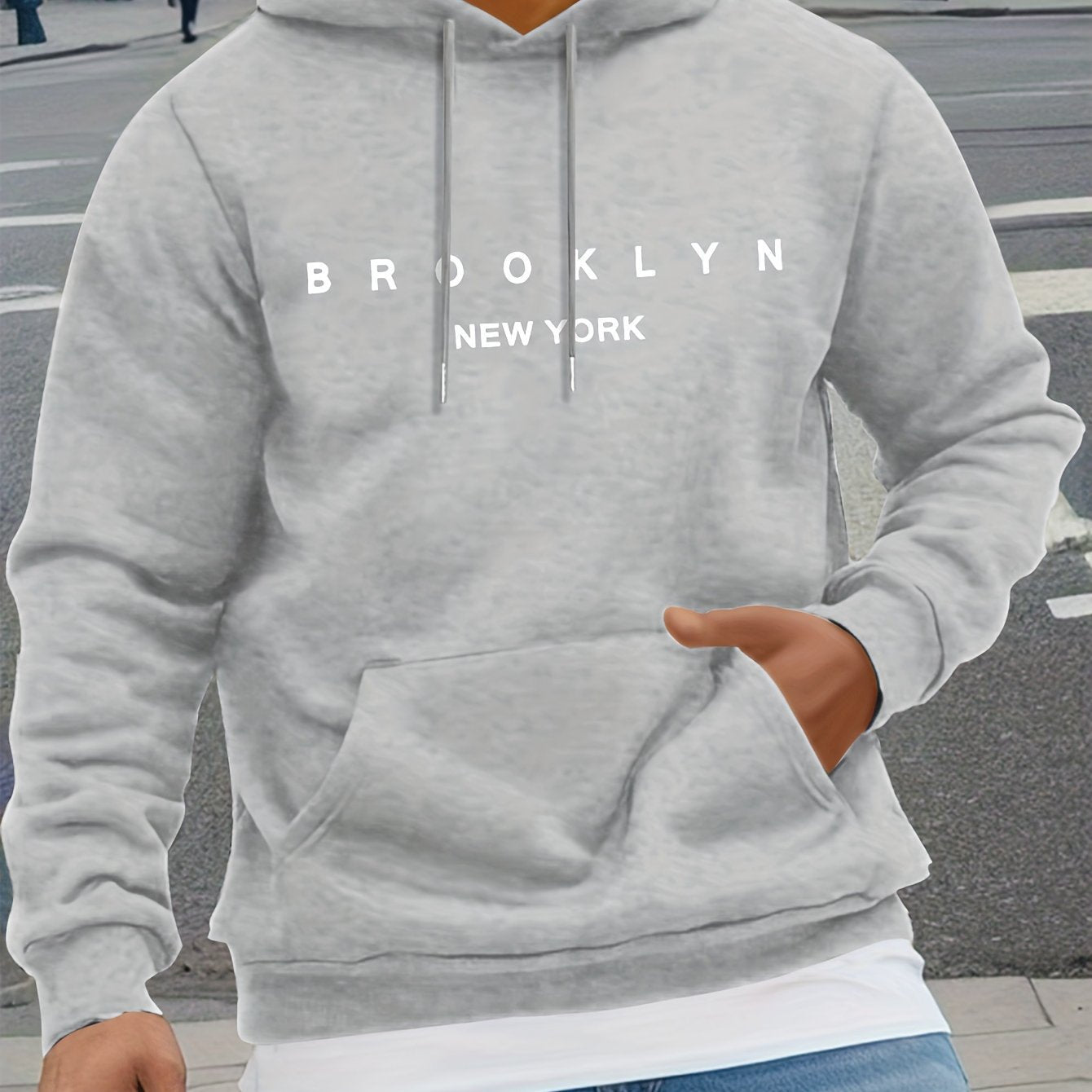 Felpa Brooklyn – Felpa con Cappuccio (S-3XL)
