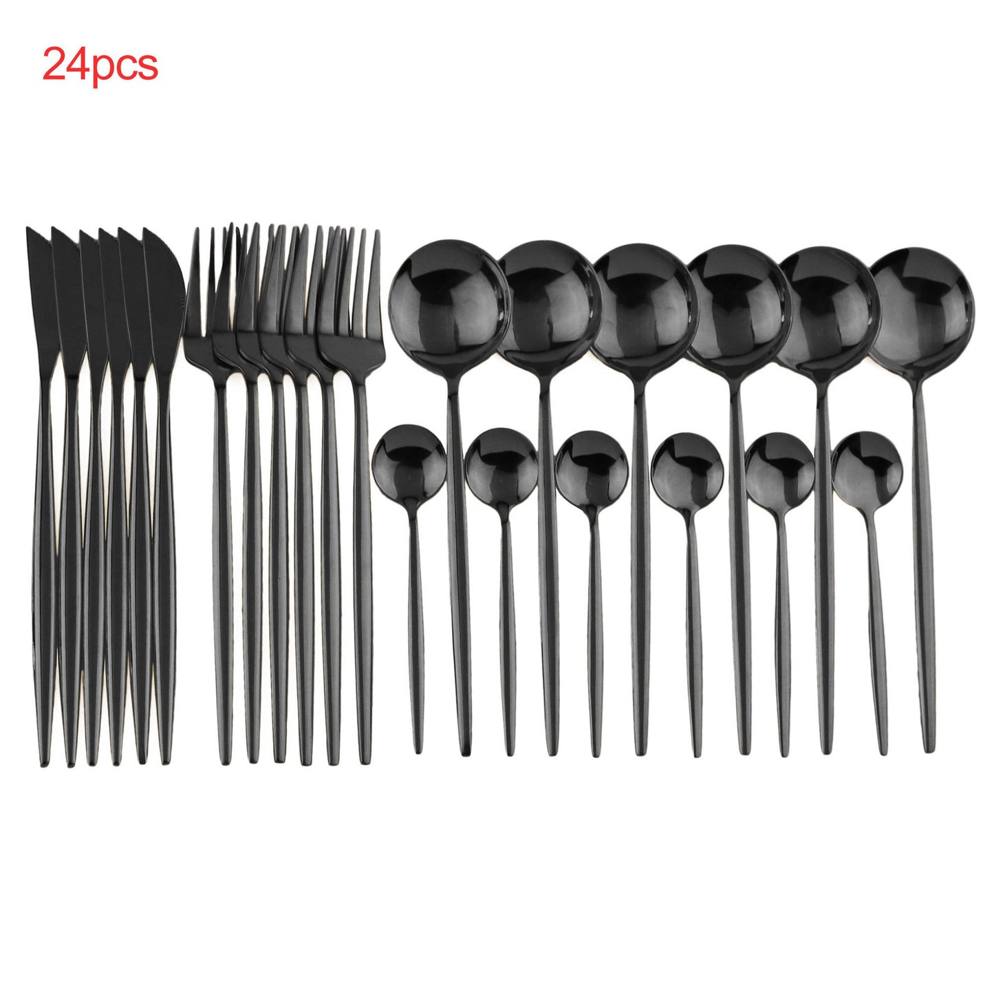 Set Posate Luxury Edition - 24 Pezzi
