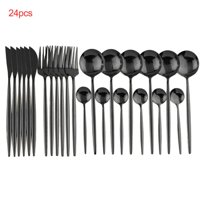 Set Posate Luxury Edition - 24 Pezzi
