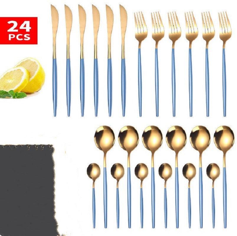 Set Posate Luxury Edition - 24 Pezzi
