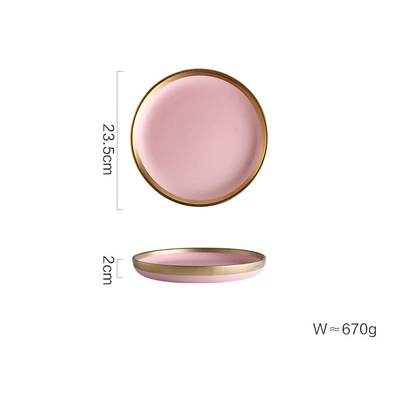 Pink Minimal Ceramic – Servizio da Tavola in Ceramica Rosa