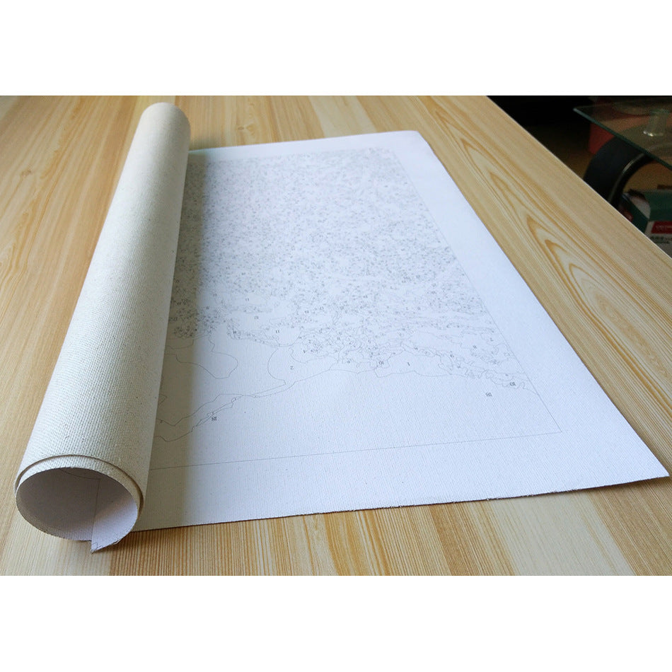 Pavone Soul - Quadro Fai-da-te con Cornice