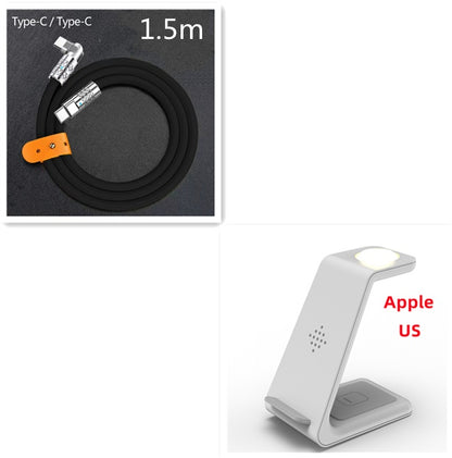 Slim-Stand 3-in-1: Caricatore Wireless Verticale