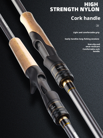 Canna da Pesca Yu Ming Bu Black Eagle Spinning/Casting 1.98m, 2.10m