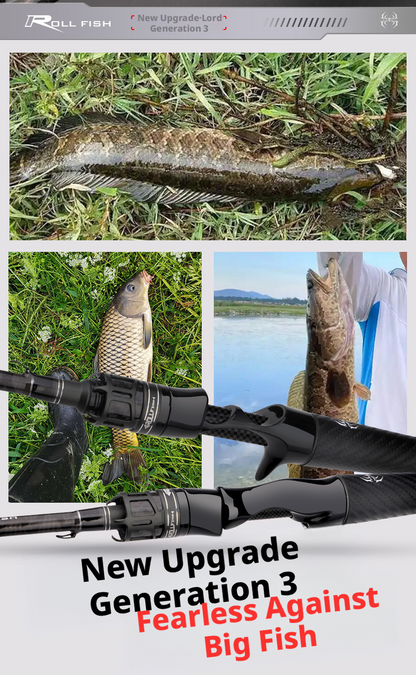 Canna da Pesca DreamArea Spinning/Casting 1.80m/2.10m/2.4m
