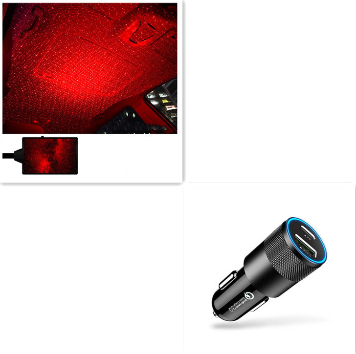 USB Star-Party Light: Atmosfera Auto & Casa