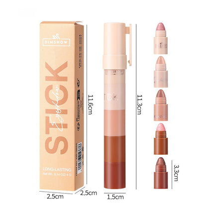 Penna Ombretto Pluricolore in Stick