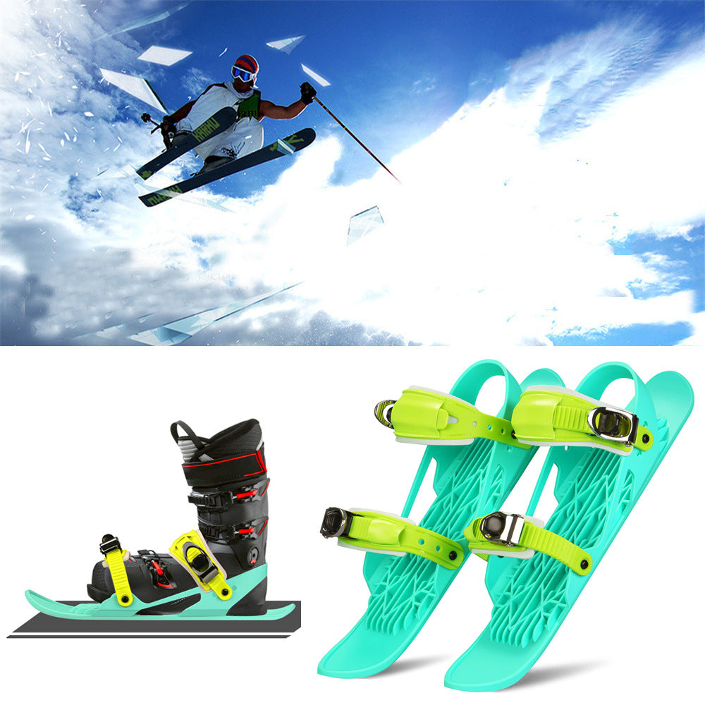 Snow Skates – Mini Sci Pattini Regolabili (Short Skiboard)