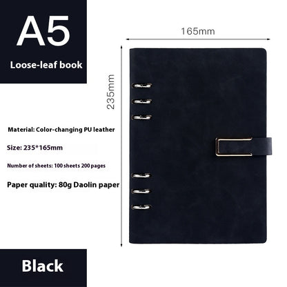 Notebook A5 Professional con Fogli Rimovibili