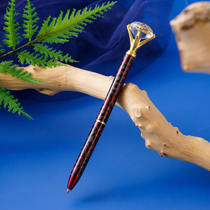 Penna Leopard-Diamond in Metallo