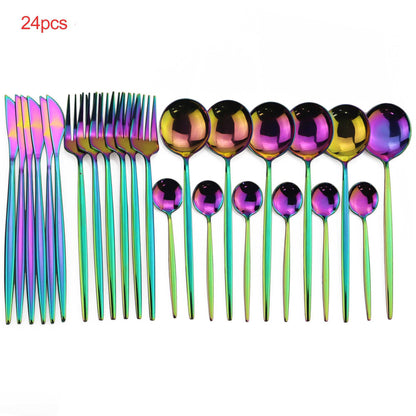 Set Posate Luxury Edition - 24 Pezzi