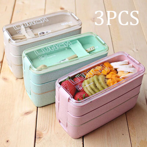 Wheat Straw Bento – Scatola Bento in Plastica di Paglia di Grano