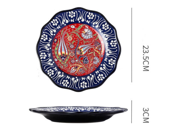 Piatti in Ceramica Sottosmalto - Boho Style