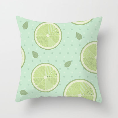 Fresh Fruit Cushion Case – Fodera per Cuscino con Decorazioni a Tema Frutta