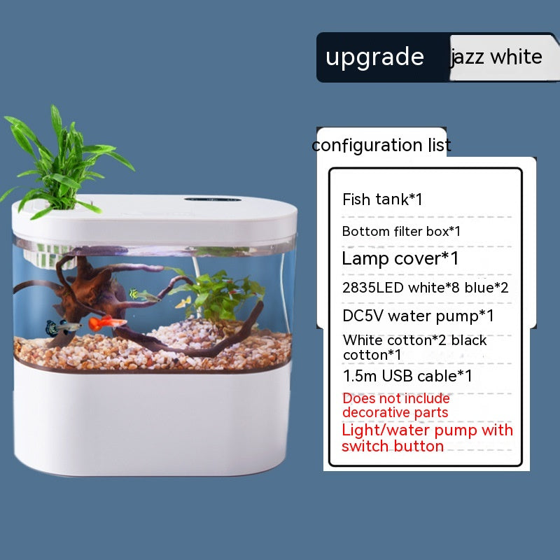 PureVista - Desktop Nano Aquarium White