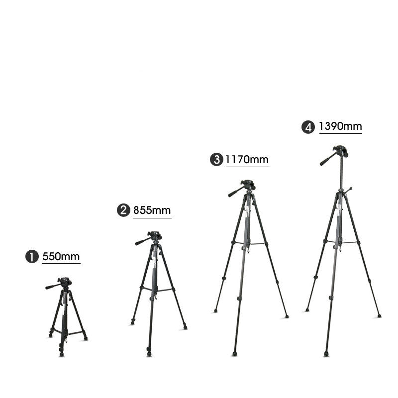 Pro-Series Tripod: Treppiede Reflex & Smartphone