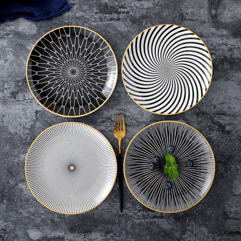 Piatto Nordic Geometric 8" - Colazione & Bistecca