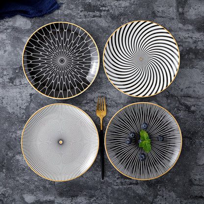 Piatto Nordic Geometric 8" - Colazione & Bistecca