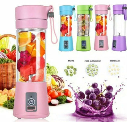 MixGo - Mini Frullatore Portatile Ricaricabile USB (4 Lame Pro)