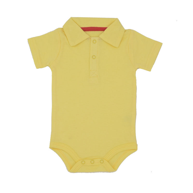 Little Pro – Body Polo con Colletto a Manica Corta (3 mesi, 6 mesi, 9 mesi, 12 mesi, 18 mesi, 24 mesi)