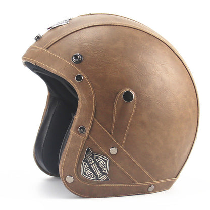 Casco Open-Face 3/4 Classic Retrò