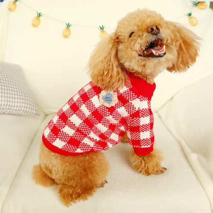 Maglione a Trama Cava con Bowknot Elegante (XS-XL)