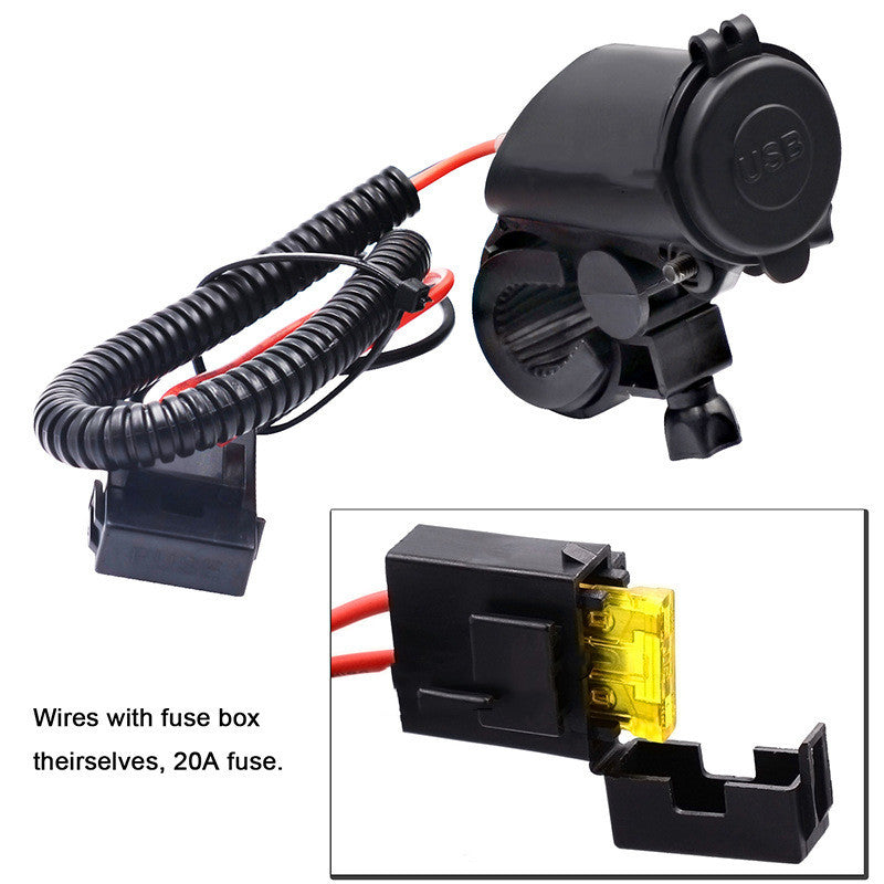 Caricatore USB Doppio 4.2A Universale (Moto & ATV)