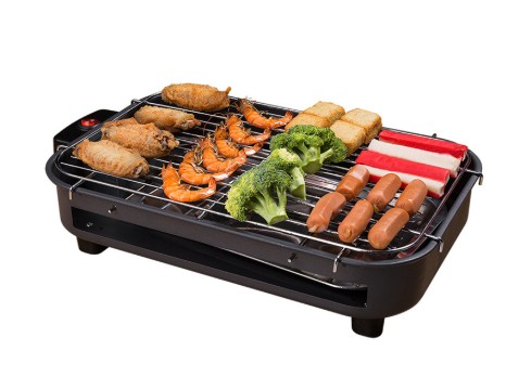 Korean BBQ Master – Forno Elettrico Quadrato senza Fumo con Controllo della Temperatura
