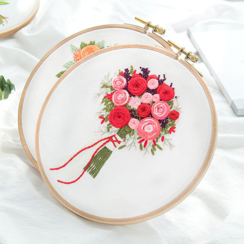 Creative Stitch Box - Set Completo per Ricamo Moderno