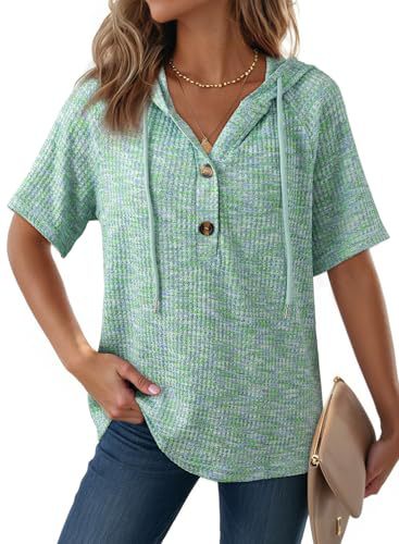 Hoodie Honeycomb V-Neck (S-2XL)