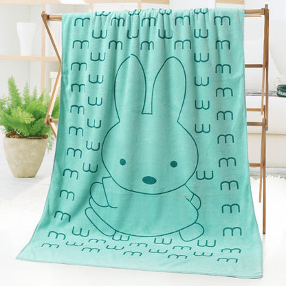 Telo Mare Happy-Print in Microfibra