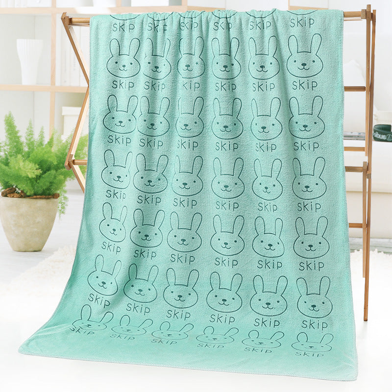 Telo Mare Happy-Print in Microfibra