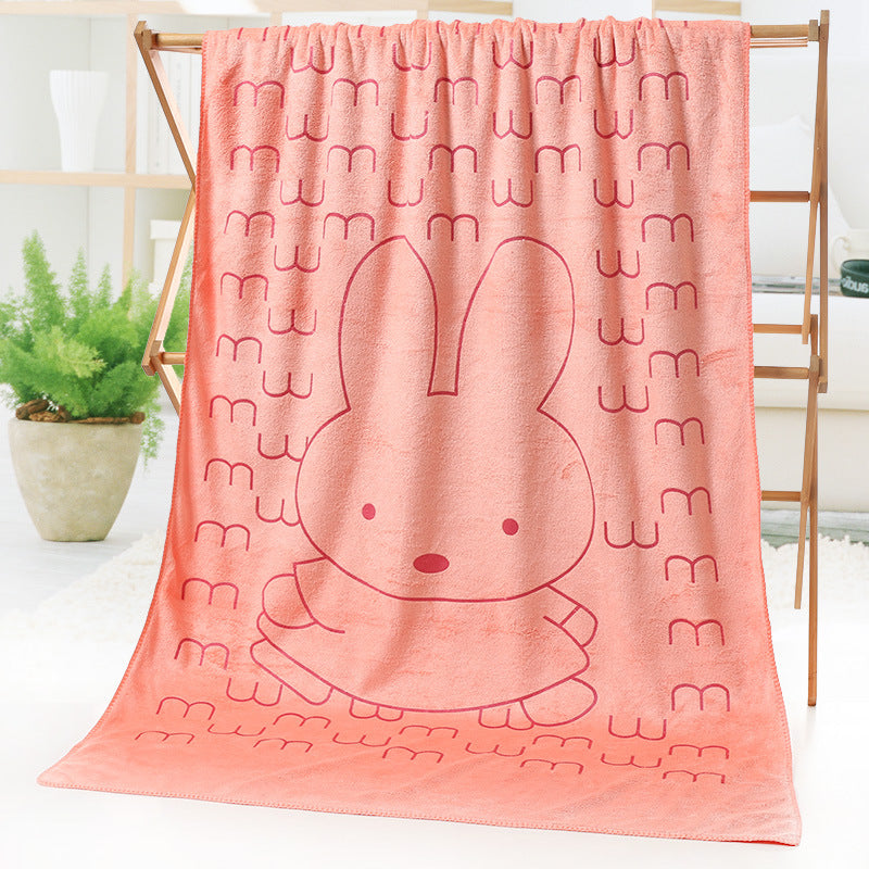 Telo Mare Happy-Print in Microfibra