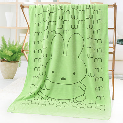 Telo Mare Happy-Print in Microfibra