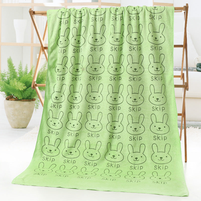 Telo Mare Happy-Print in Microfibra