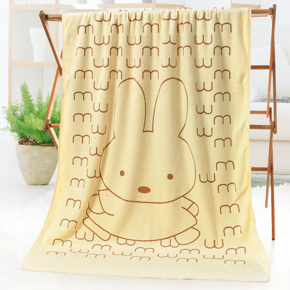Telo Mare Happy-Print in Microfibra