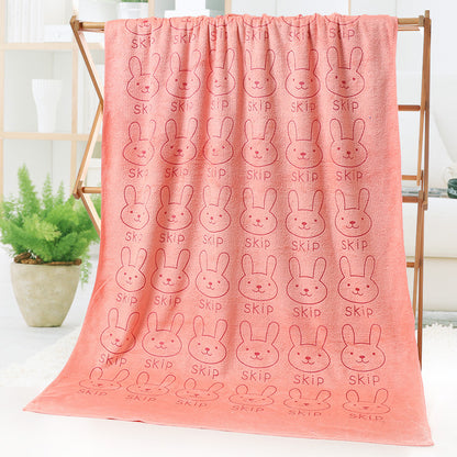 Telo Mare Happy-Print in Microfibra