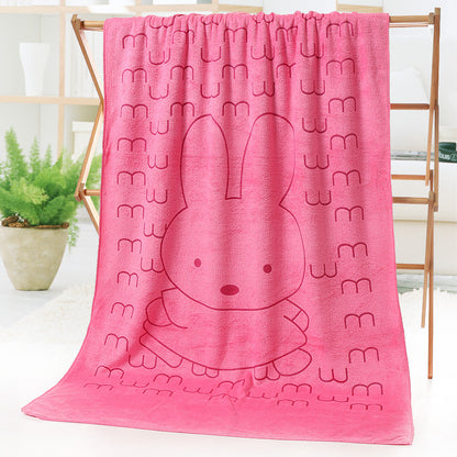 Telo Mare Happy-Print in Microfibra