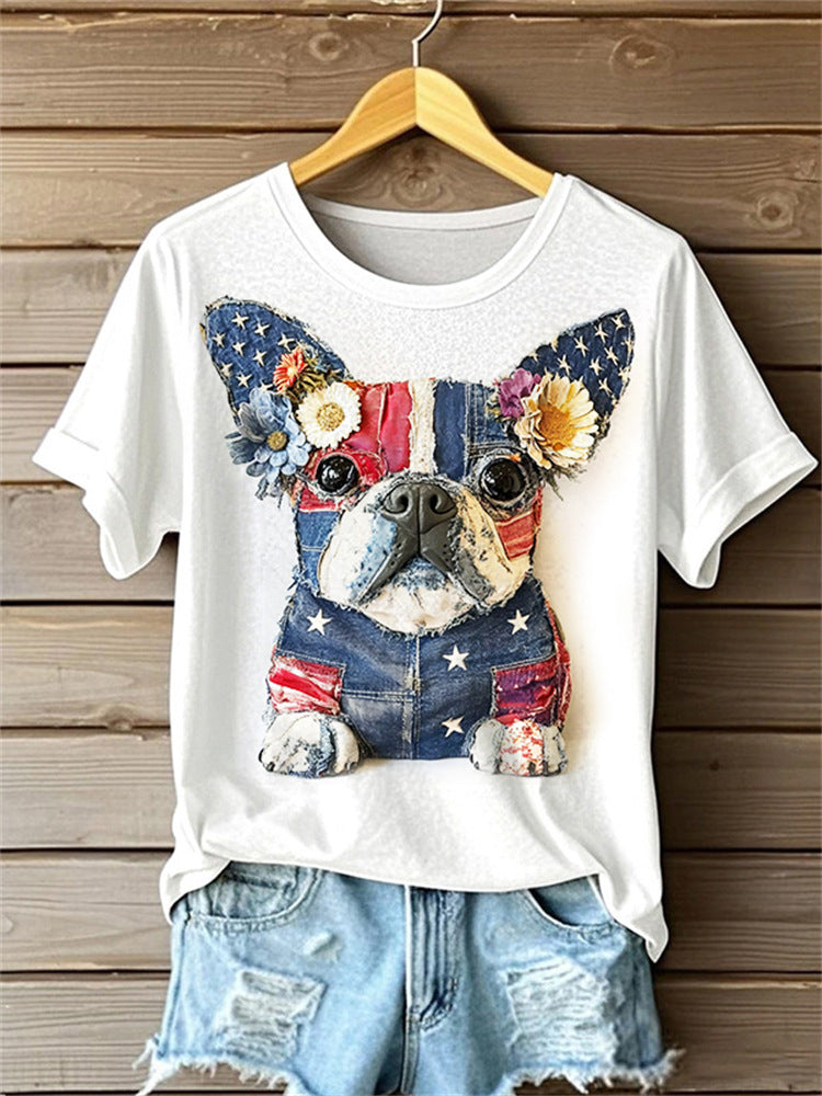 Top Short-Sleeve 3D Digital Print (S-5XL)