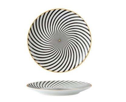 Piatto Nordic Geometric 8" - Colazione & Bistecca