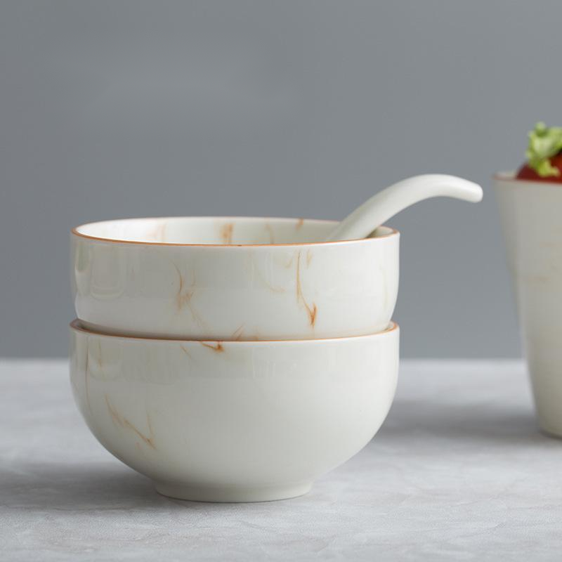 Marble Glaze Collection – Ciotole e Piatti Marmorizzati
