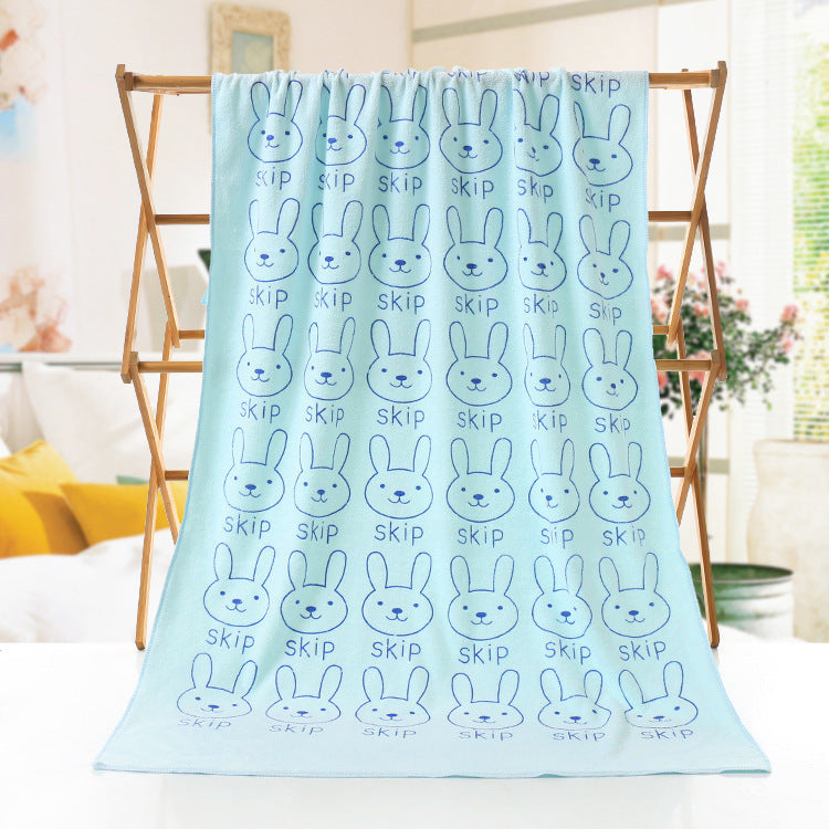 Telo Mare Happy-Print in Microfibra