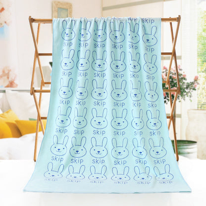 Telo Mare Happy-Print in Microfibra