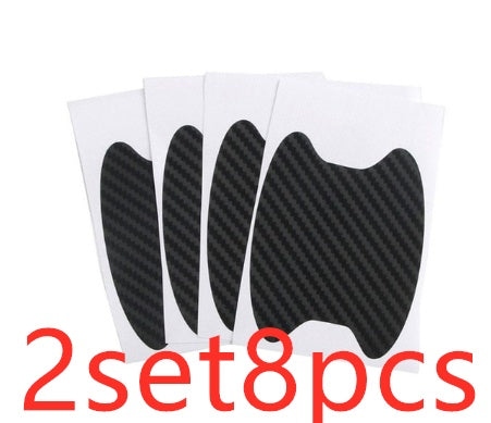 Kit 4pz Protezione Maniglie Fibra di Carbonio