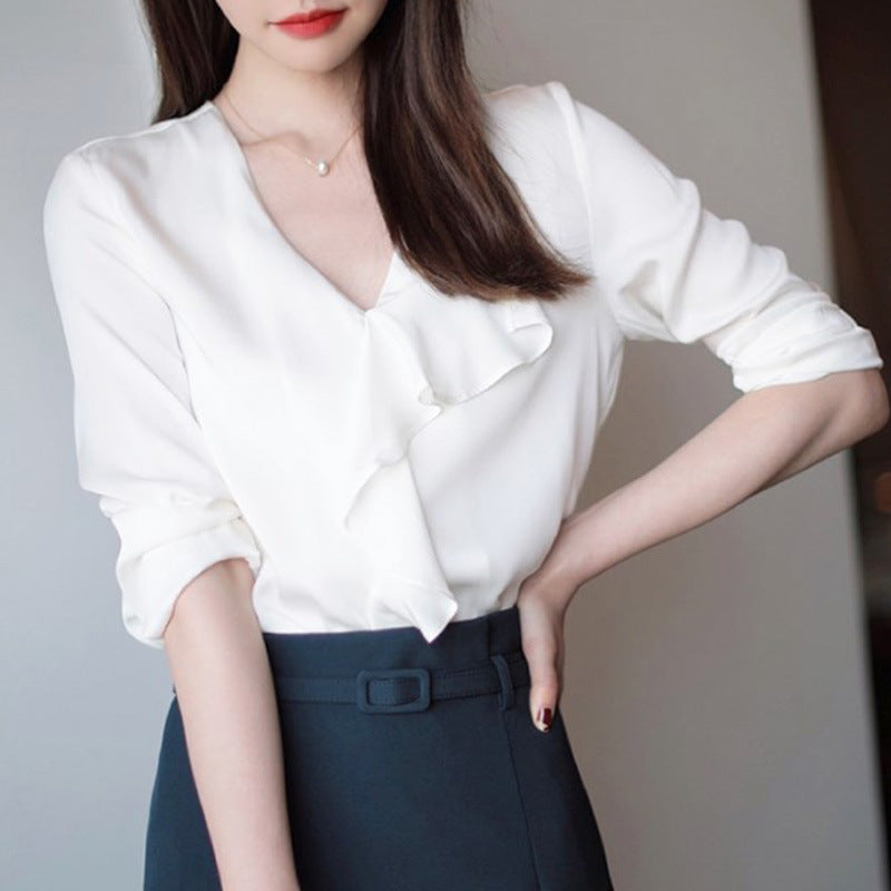 Designer Minimalist White Shirt (S-XL)