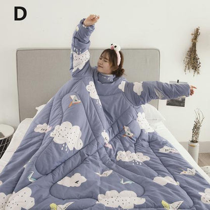 Piumino Indossabile con Maniche Stay-Warm