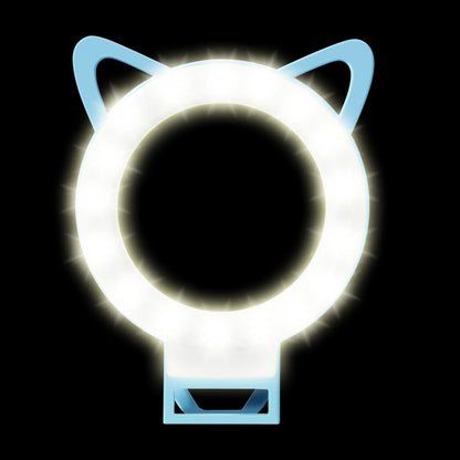 Universal Selfie-Ring: Luce LED USB per Smartphone
