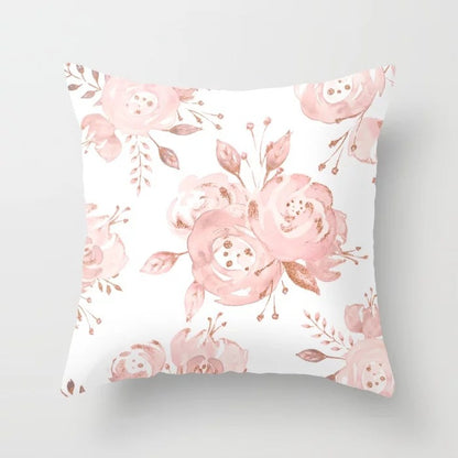 Pink Soft-Touch Case – Federa per Cuscino in Velluto Rosa Pastello