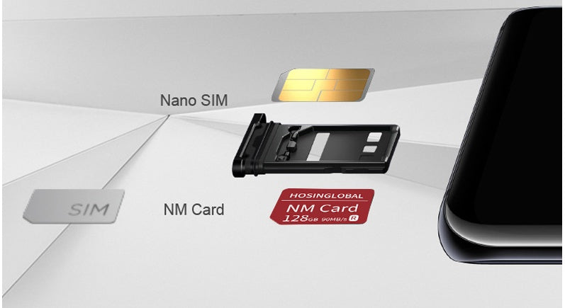 Scheda di Memoria NM High-Capacity per Smartphone (64GB / 128GB / 256GB)