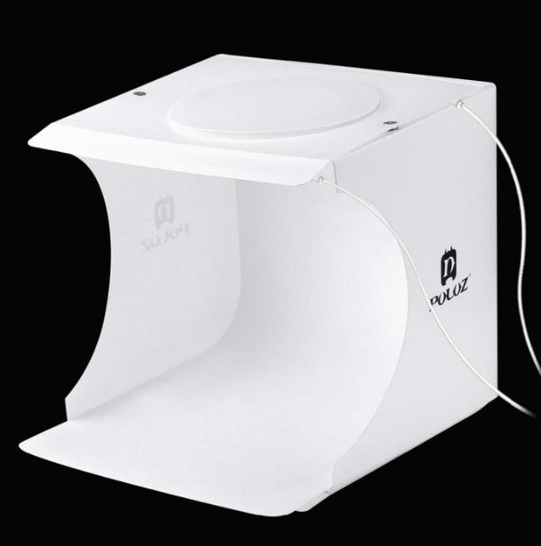 Mini-Studio Foldable: Set 2 Pannelli LED Pieghevoli